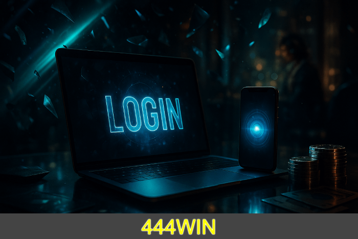 Figura 2 do login da 444WIN