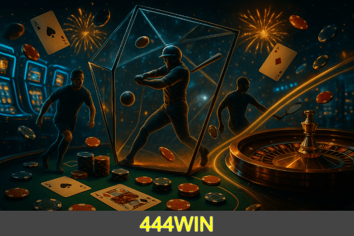 444WIN — Plataforma segura e cheia de emoção!